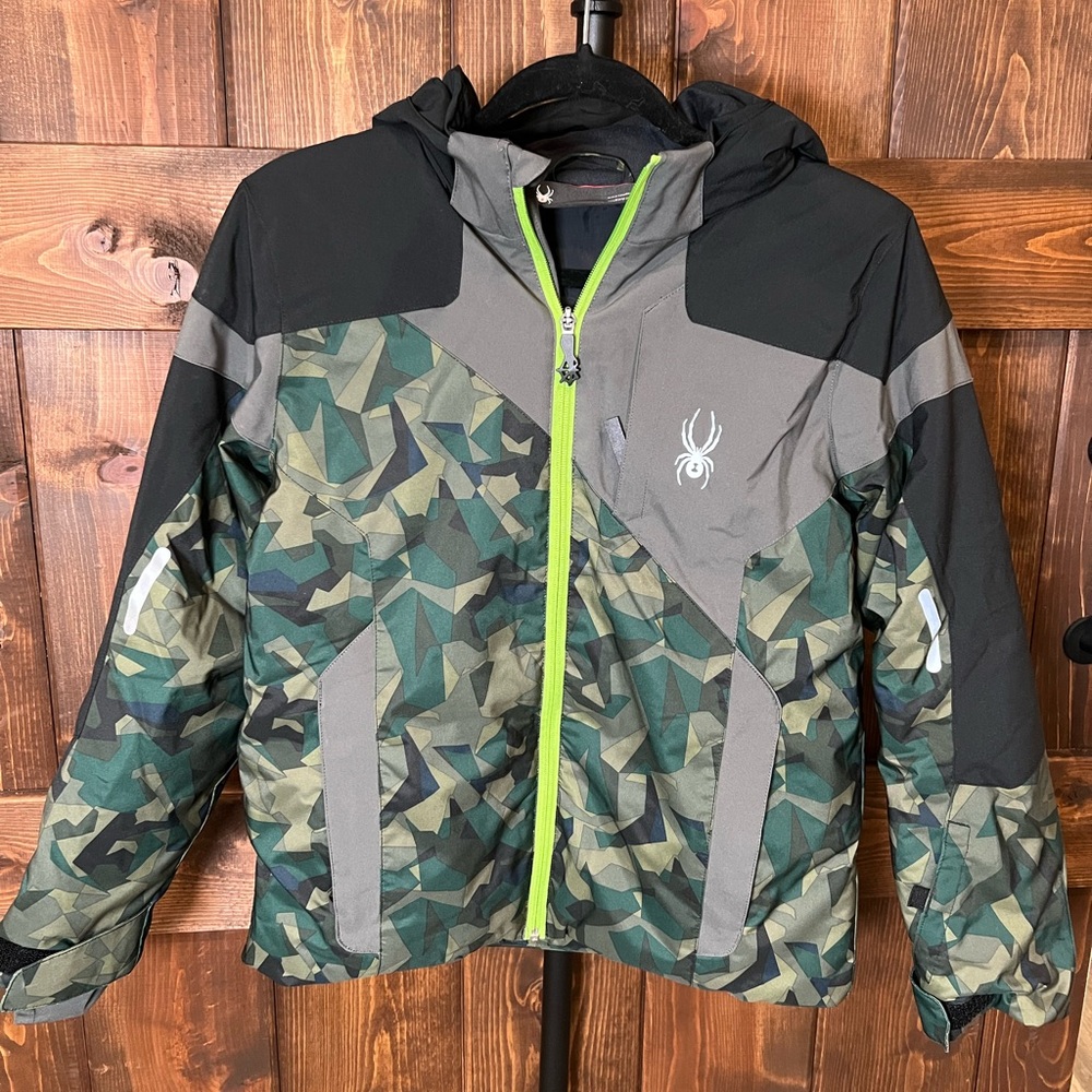 Spyder - Boys Insulated Ski Snow Jacket - Size 14
